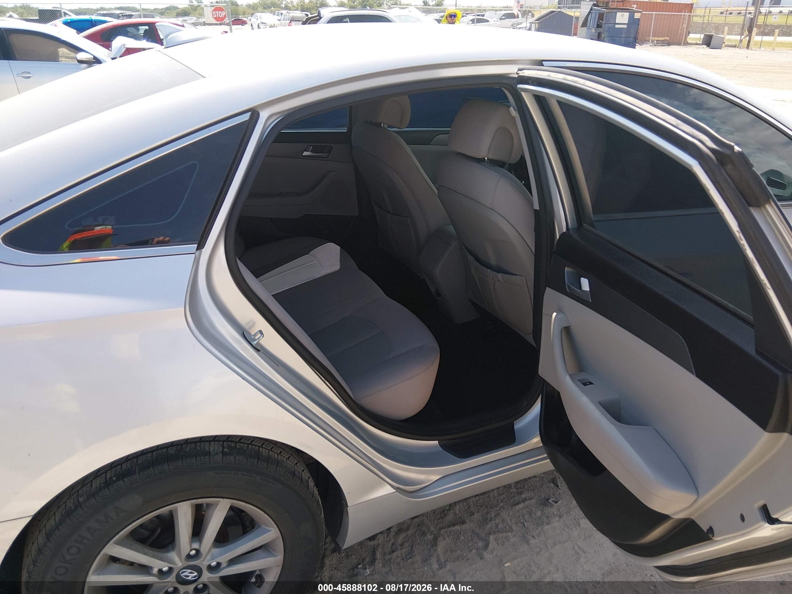 2015 Hyundai Sonata Se Silver vin: 5NPE24AF8FH045855