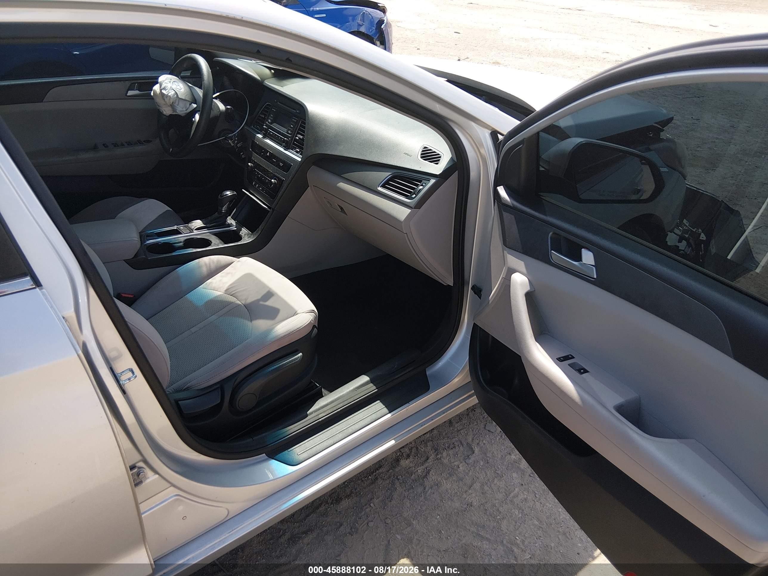 2015 Hyundai Sonata Se Silver vin: 5NPE24AF8FH045855