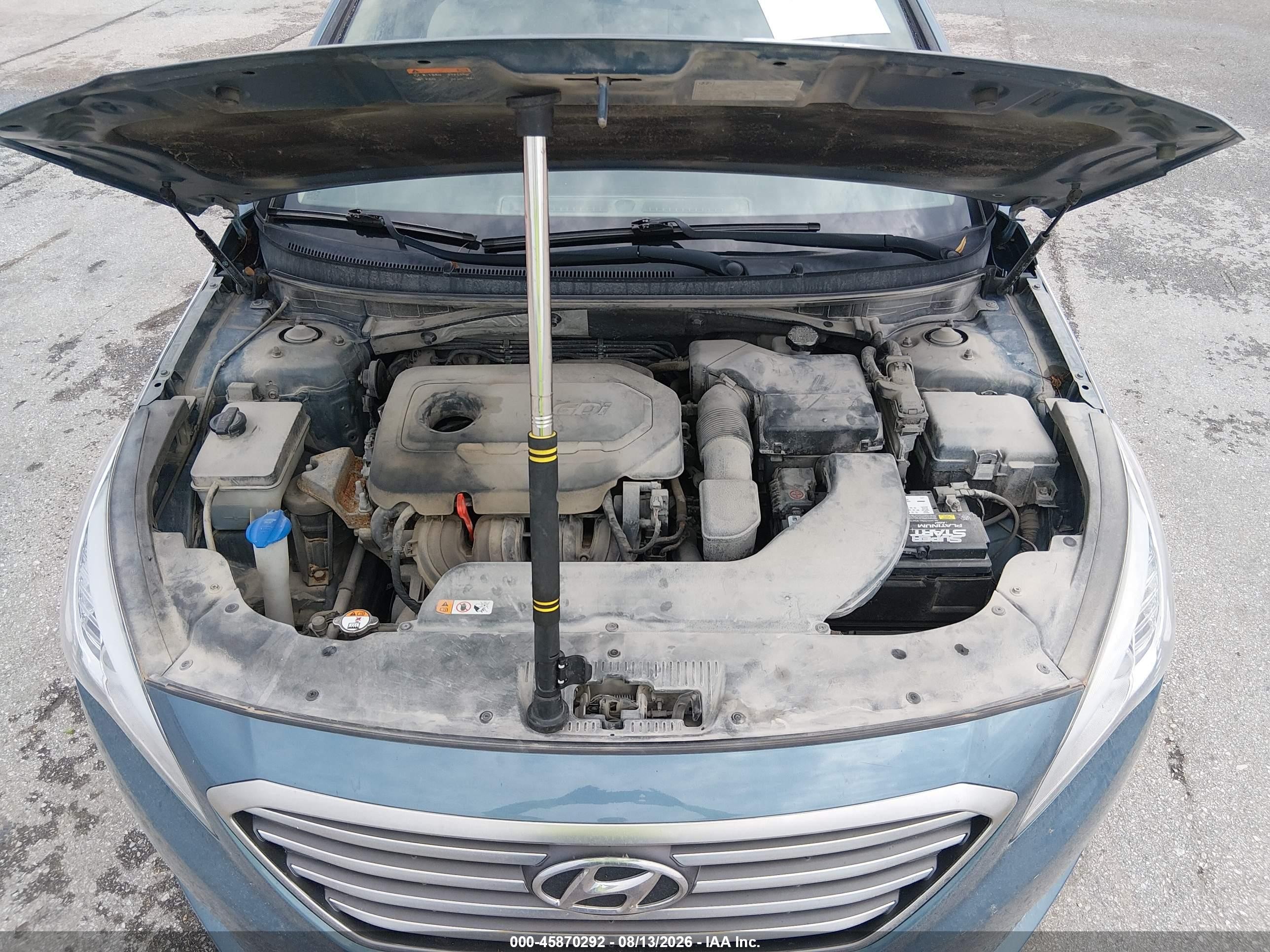2015 Hyundai Sonata Se Blue vin: 5NPE24AF8FH048674