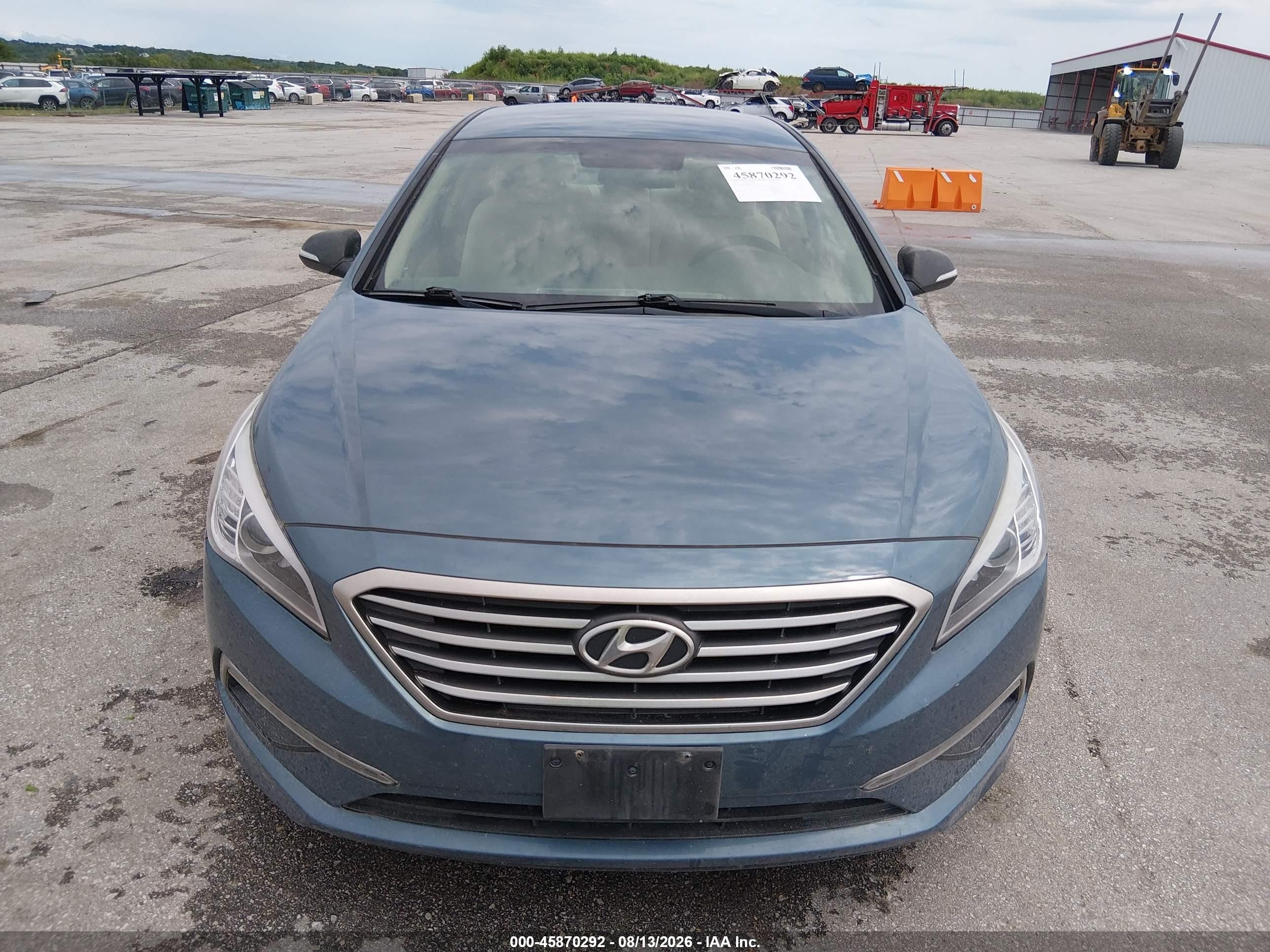 2015 Hyundai Sonata Se Blue vin: 5NPE24AF8FH048674