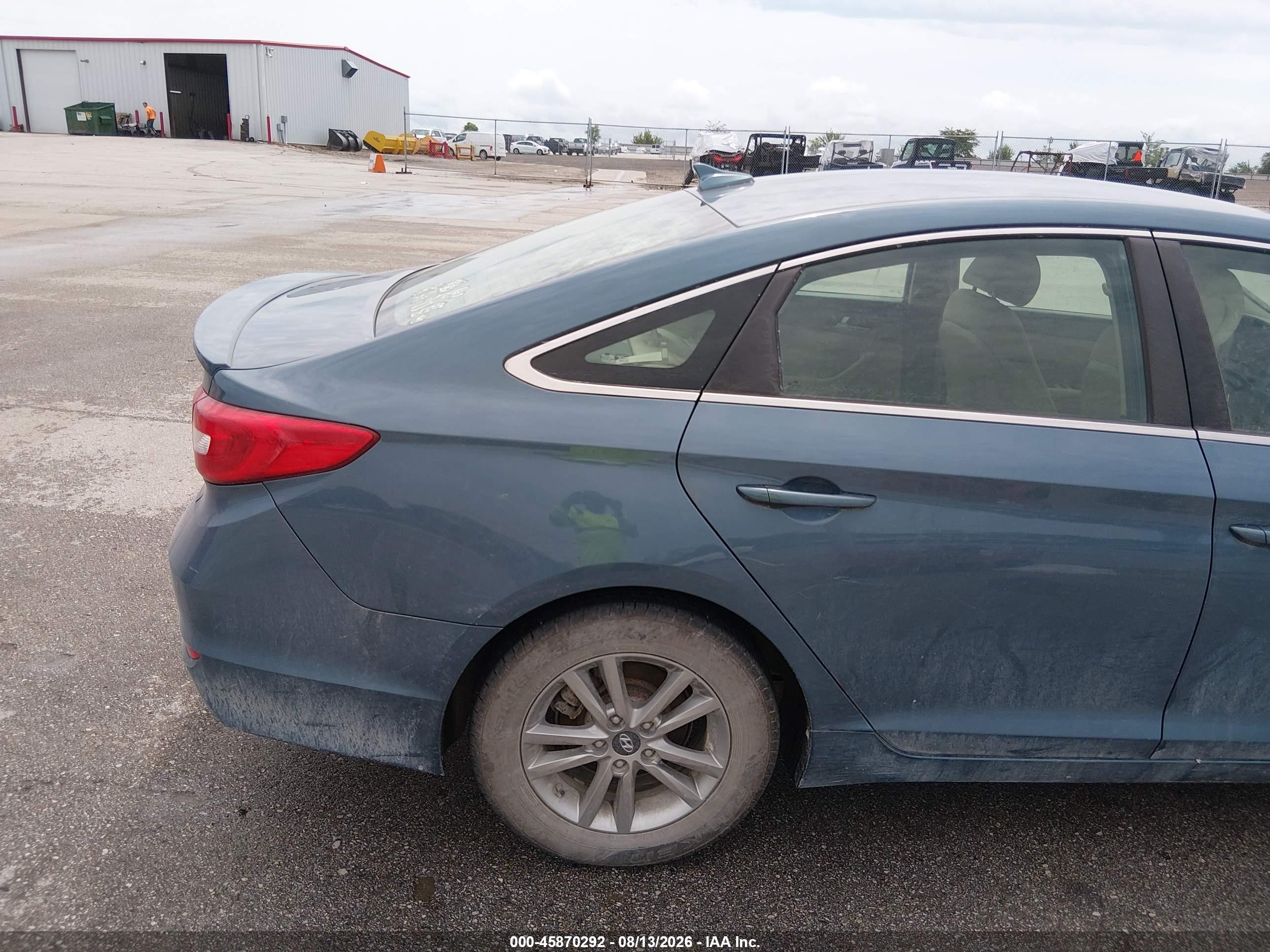 2015 Hyundai Sonata Se Blue vin: 5NPE24AF8FH048674