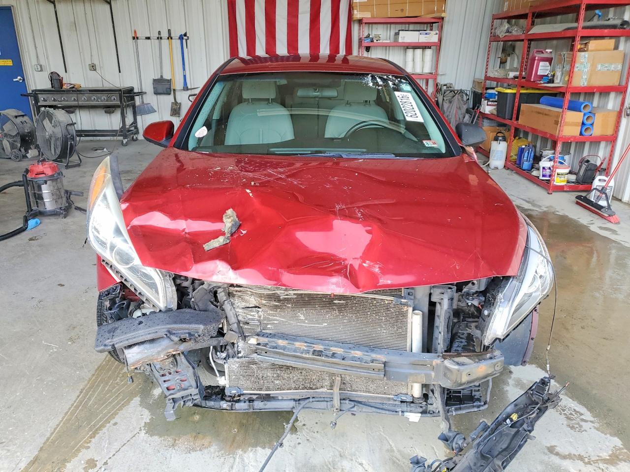 2015 Hyundai Sonata Se Red vin: 5NPE24AF8FH051963