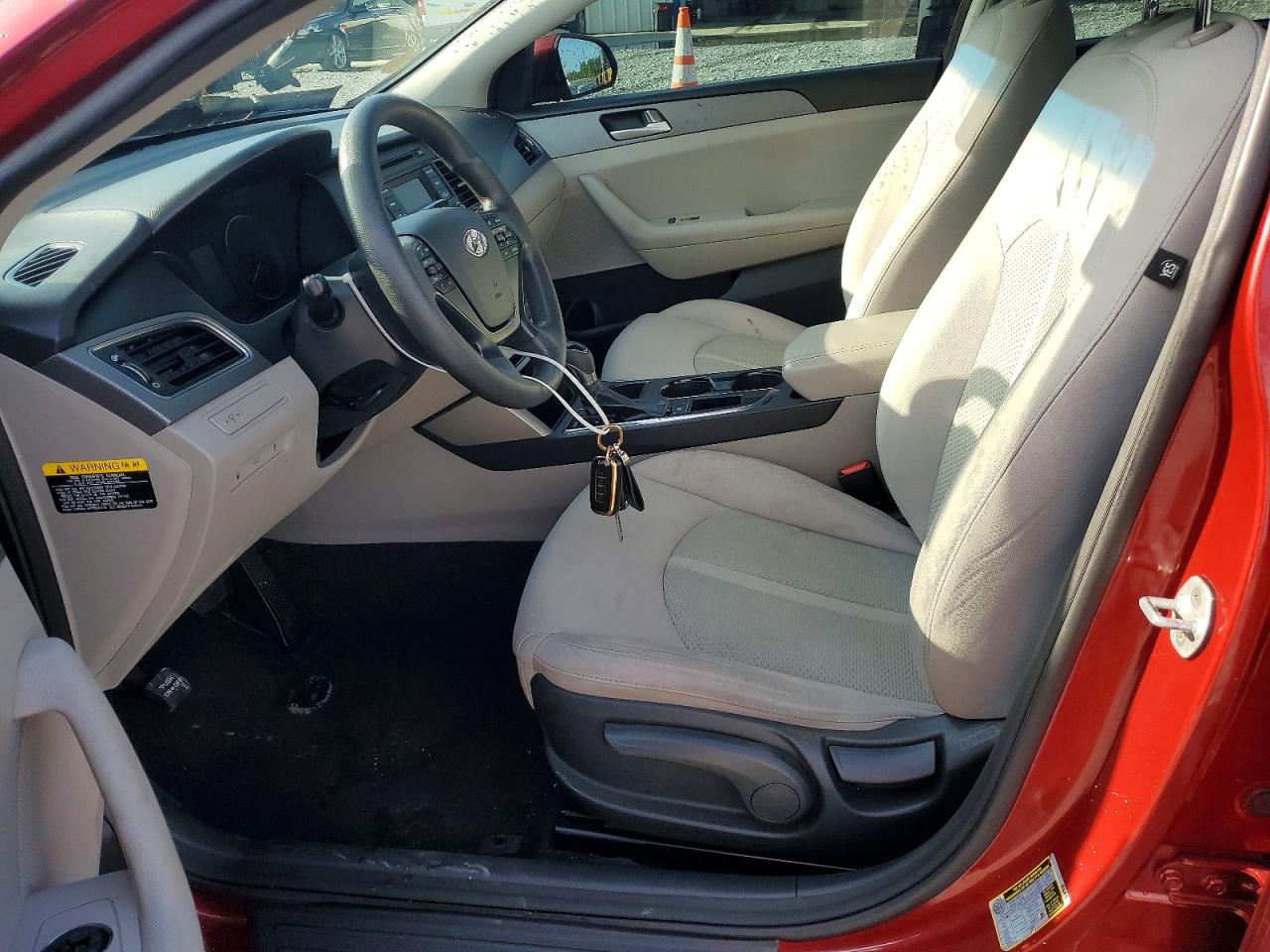 2015 Hyundai Sonata Se Red vin: 5NPE24AF8FH051963