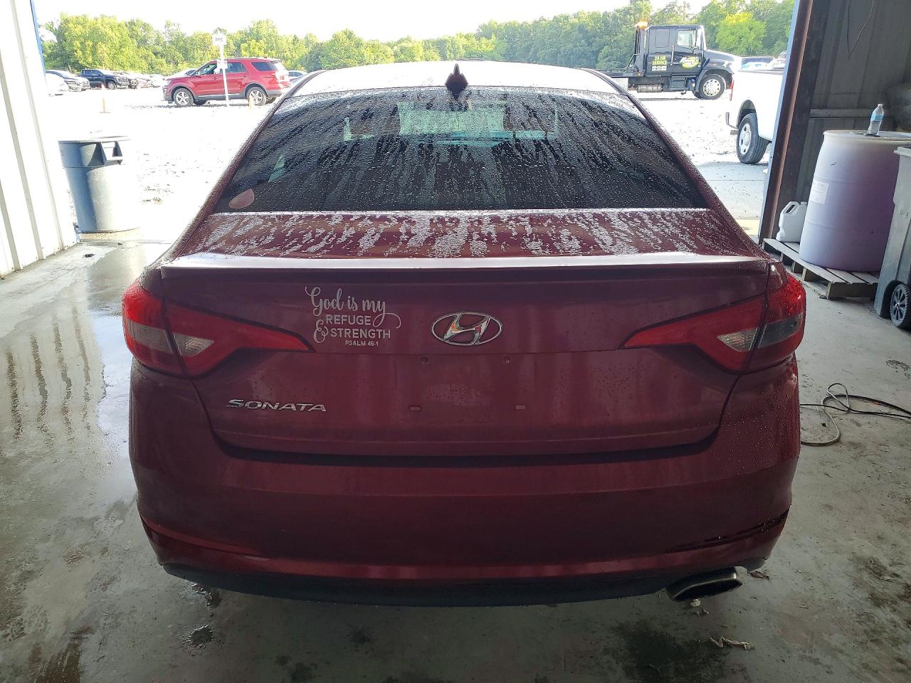 2015 Hyundai Sonata Se Red vin: 5NPE24AF8FH051963