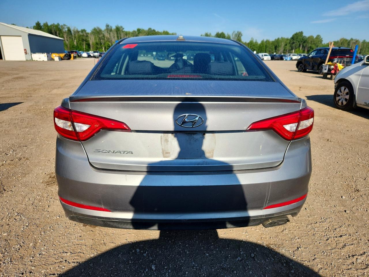2015 Hyundai Sonata Se Gray vin: 5NPE24AF8FH072537