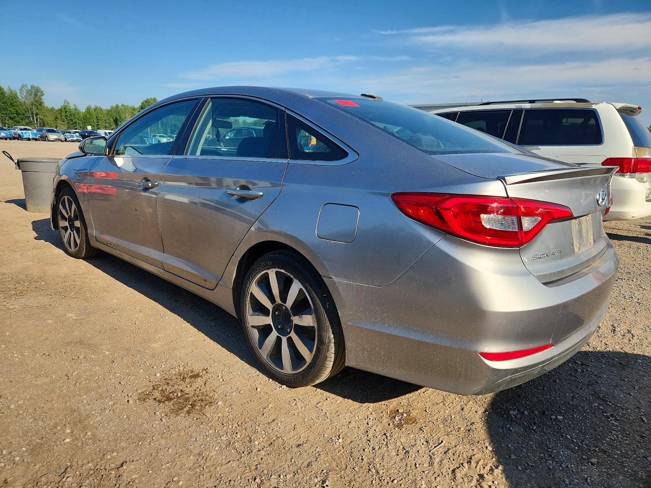 2015 Hyundai Sonata Se Gray vin: 5NPE24AF8FH072537