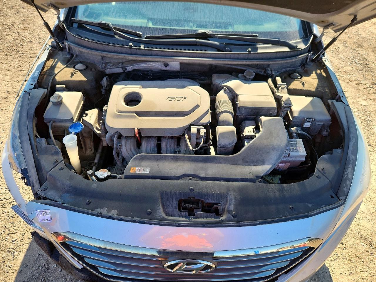 2015 Hyundai Sonata Se Gray vin: 5NPE24AF8FH072537
