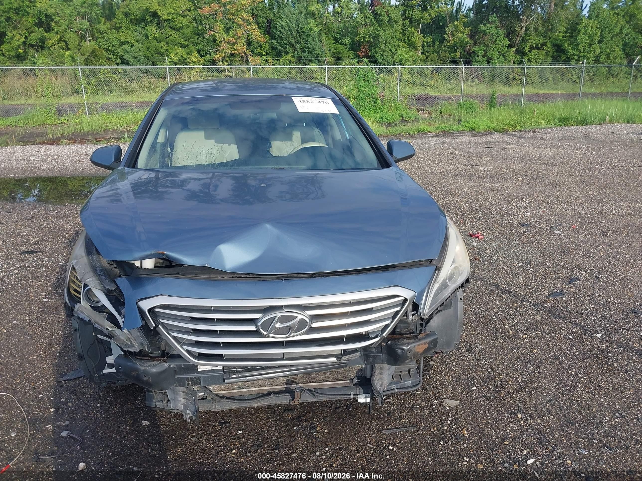 2015 Hyundai Sonata Se Blue vin: 5NPE24AF8FH074112