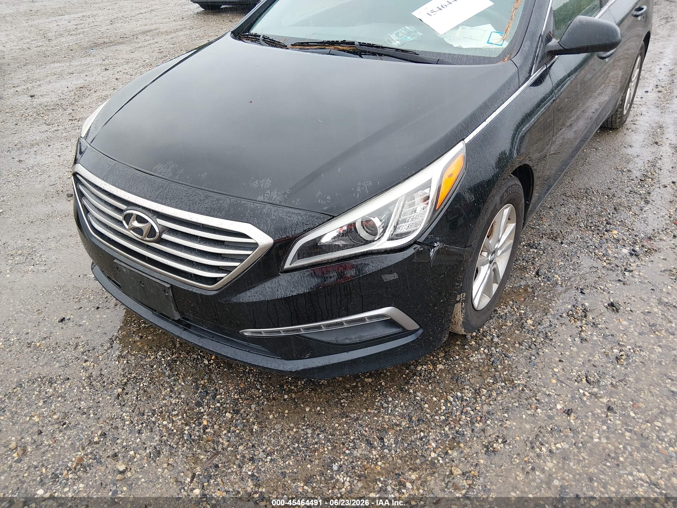 2015 Hyundai Sonata Se Black vin: 5NPE24AF8FH082890