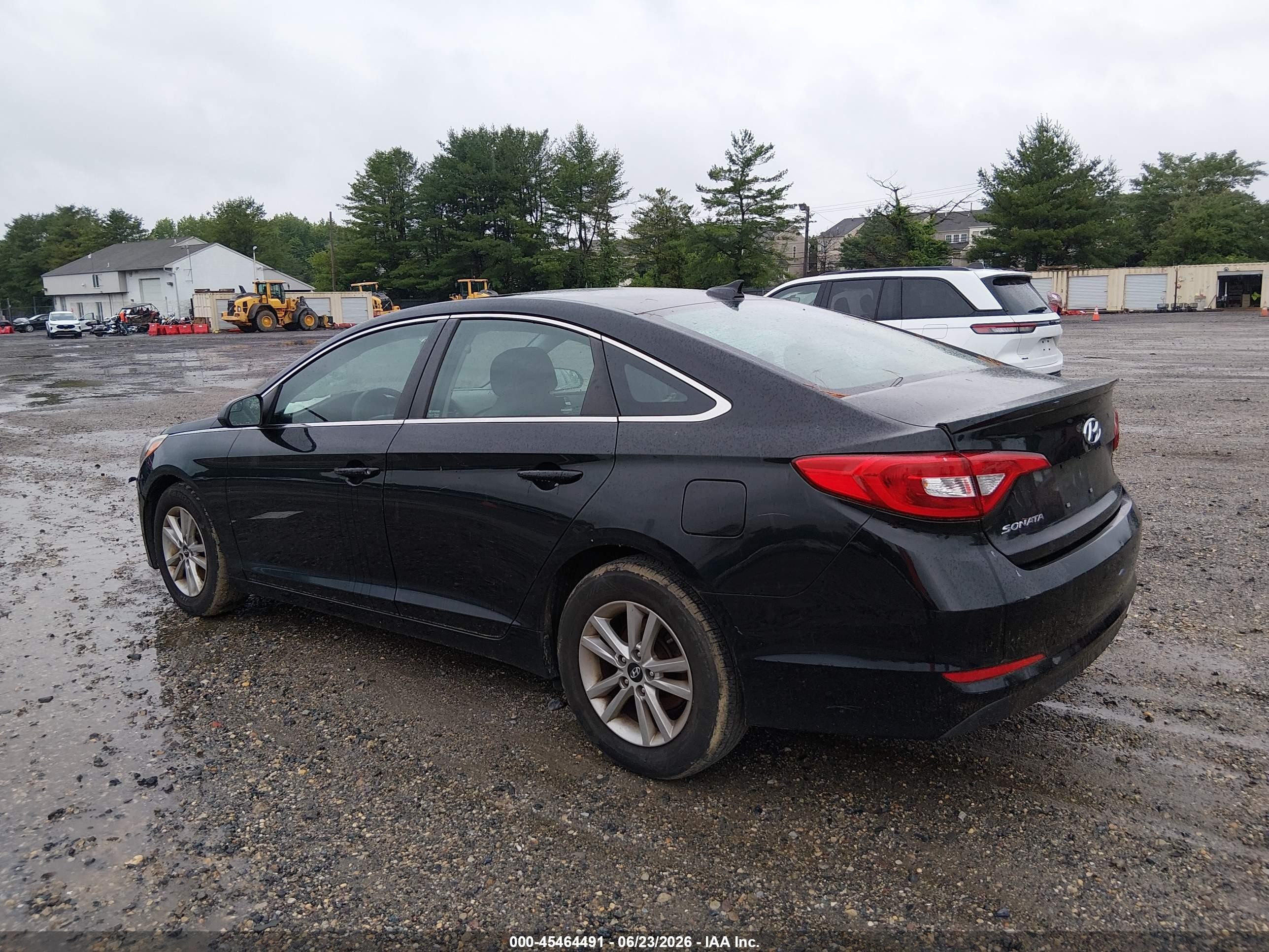 2015 Hyundai Sonata Se Black vin: 5NPE24AF8FH082890