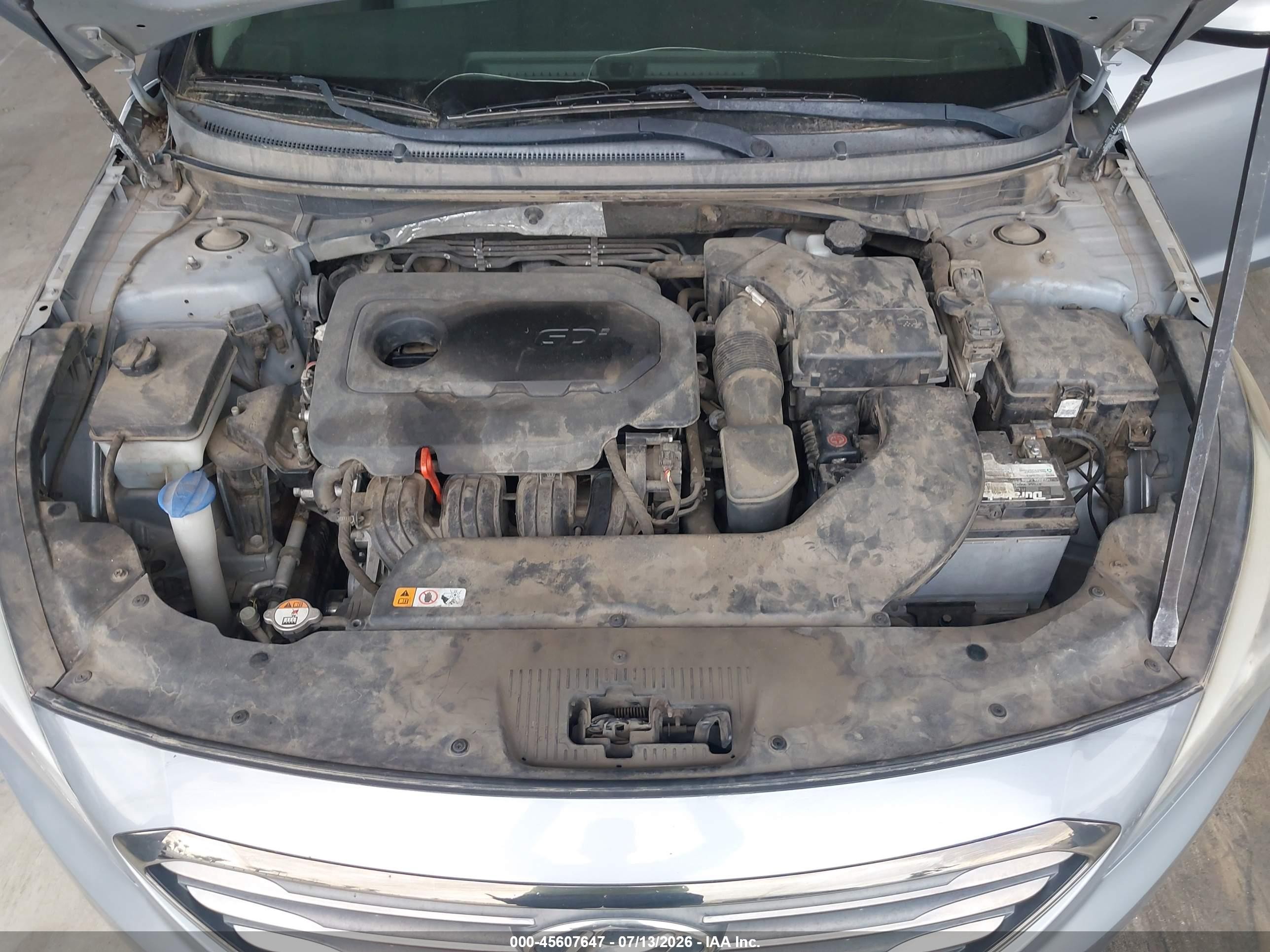 2015 Hyundai Sonata Se Silver vin: 5NPE24AF8FH118335