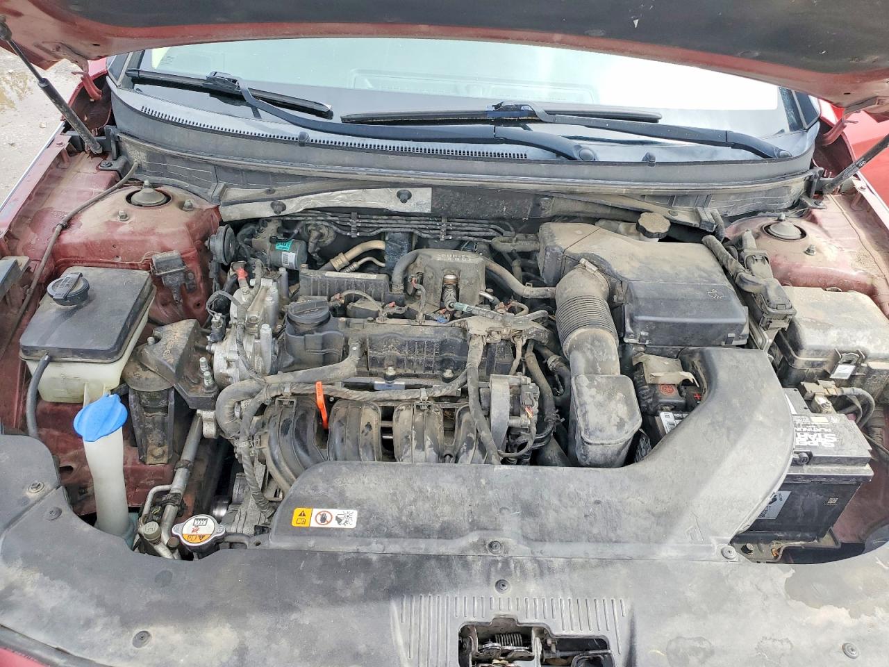 2015 Hyundai Sonata Se Red vin: 5NPE24AF8FH119341