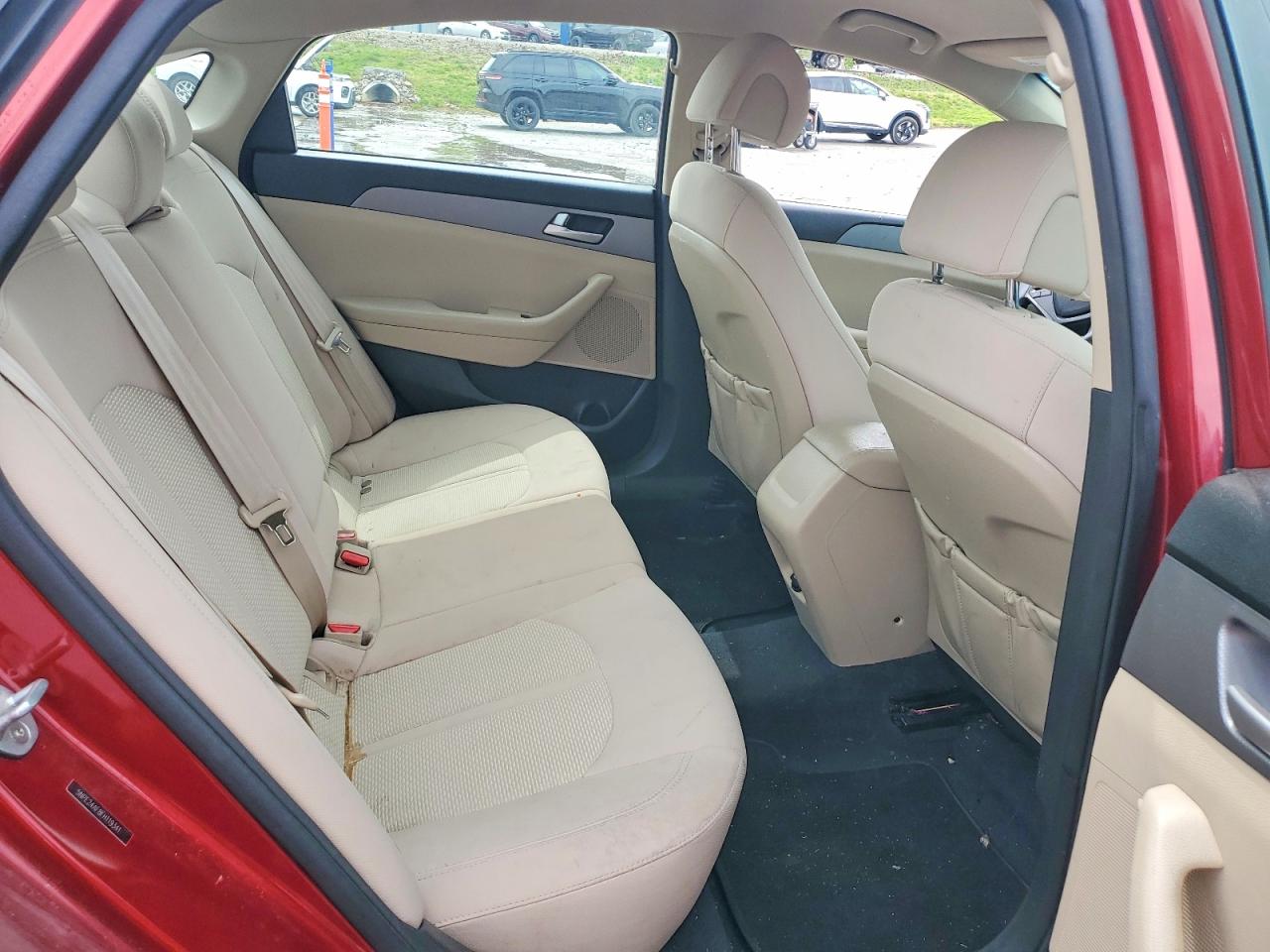 2015 Hyundai Sonata Se Red vin: 5NPE24AF8FH119341