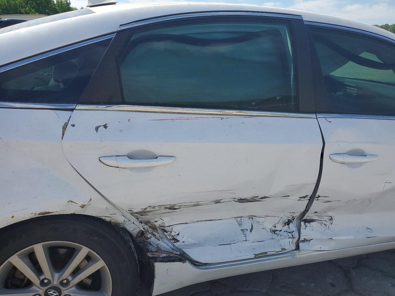 2015 Hyundai Sonata Se White vin: 5NPE24AF8FH121090