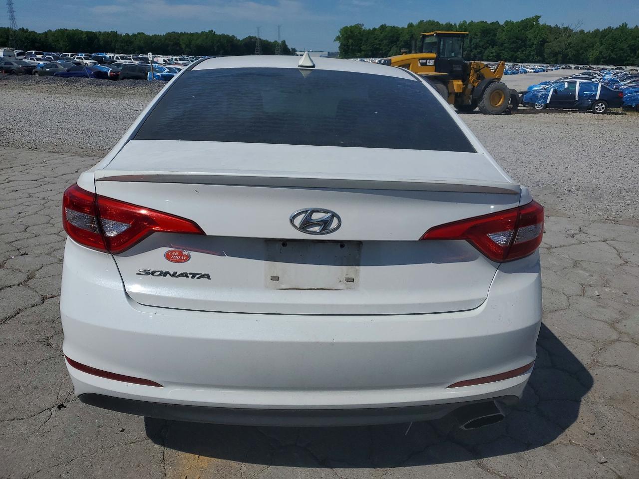2015 Hyundai Sonata Se White vin: 5NPE24AF8FH121090