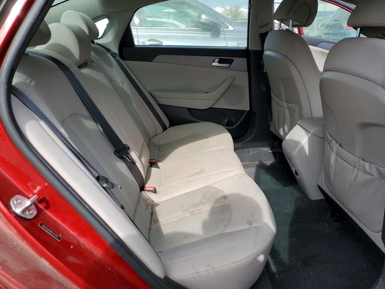 2015 Hyundai Sonata Se Red vin: 5NPE24AF8FH124345
