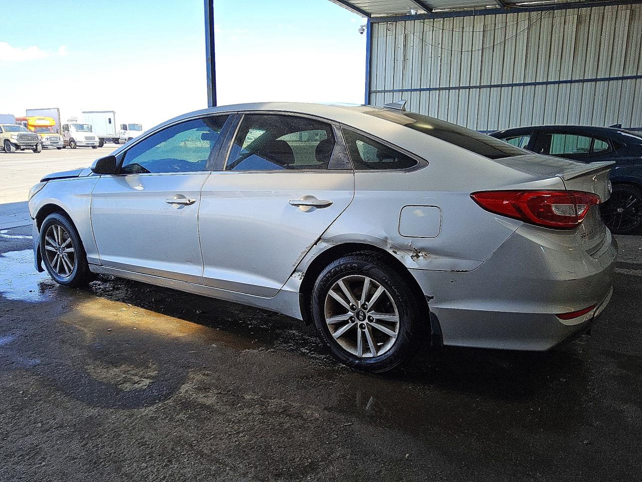 2015 Hyundai Sonata Se Серебряный vin: 5NPE24AF8FH146474