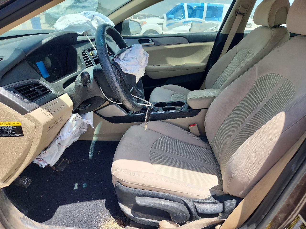 2015 Hyundai Sonata Se Brown vin: 5NPE24AF8FH146829