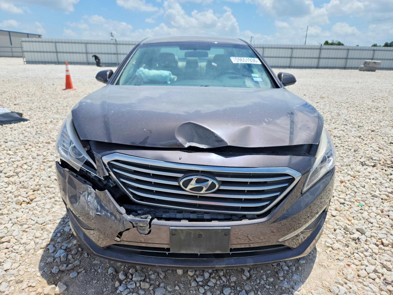 2015 Hyundai Sonata Se Brown vin: 5NPE24AF8FH146829