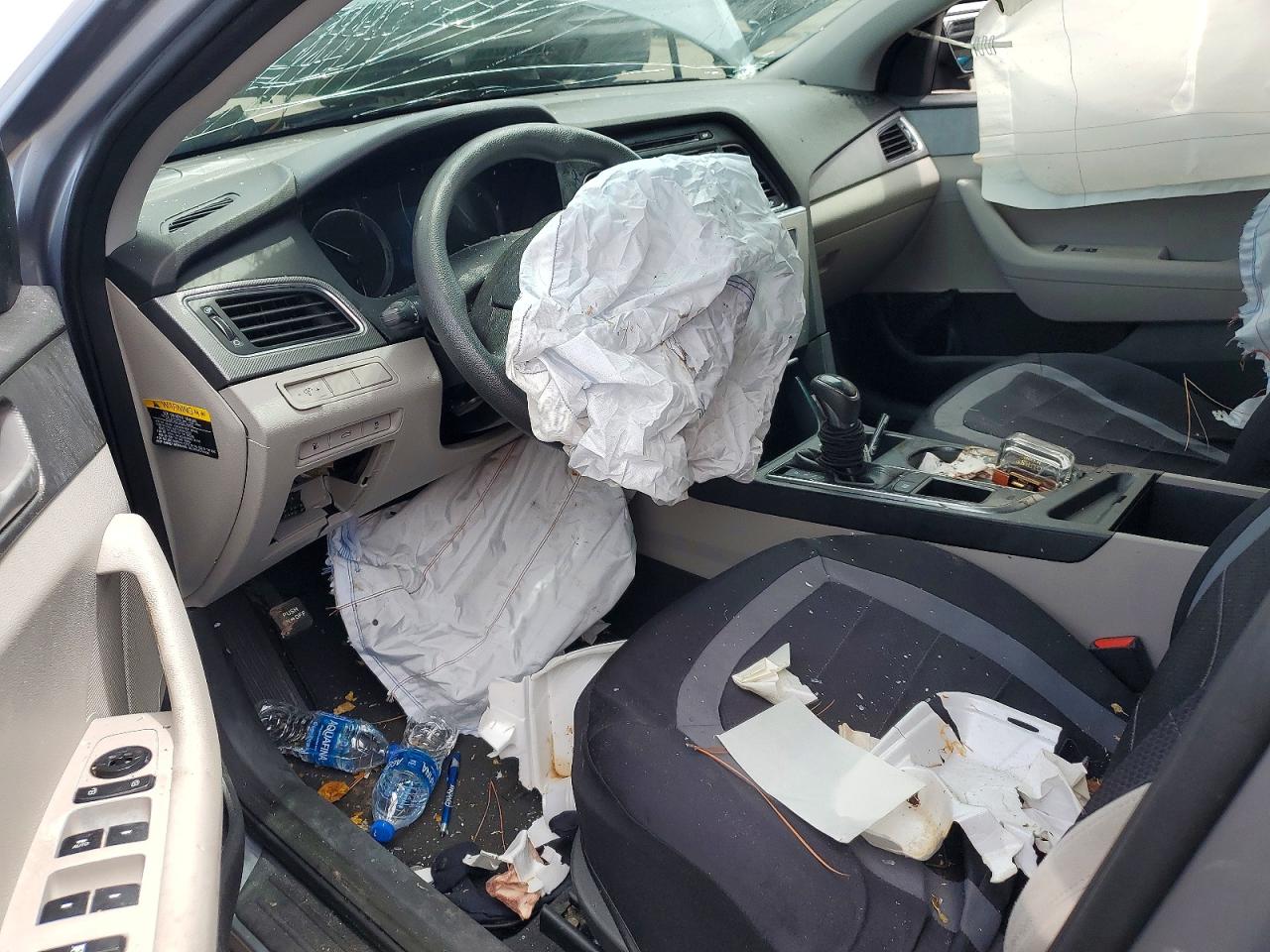 2015 Hyundai Sonata Se Silver vin: 5NPE24AF8FH150010