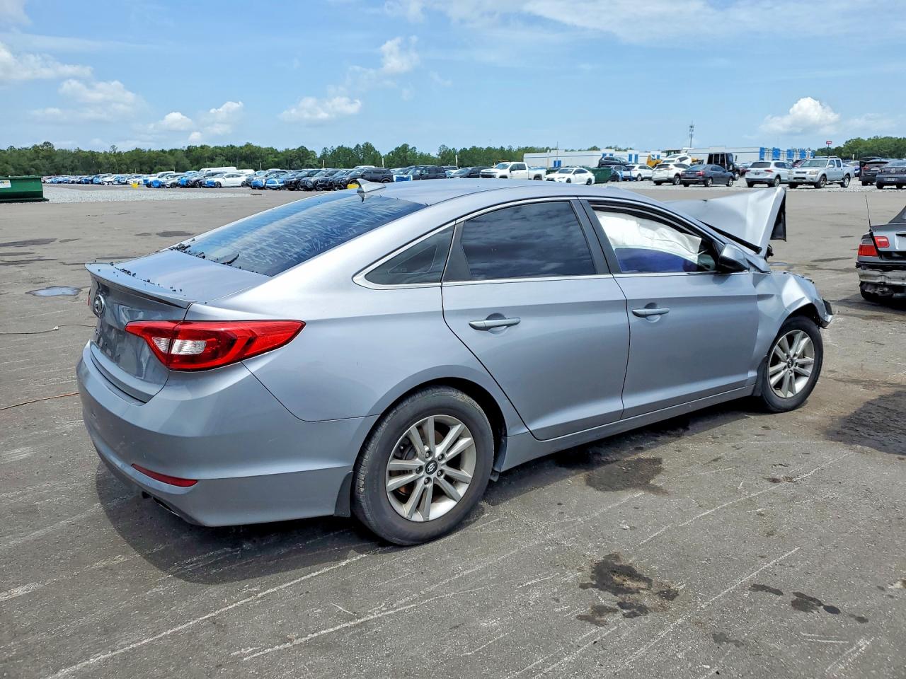 2015 Hyundai Sonata Se Silver vin: 5NPE24AF8FH150010