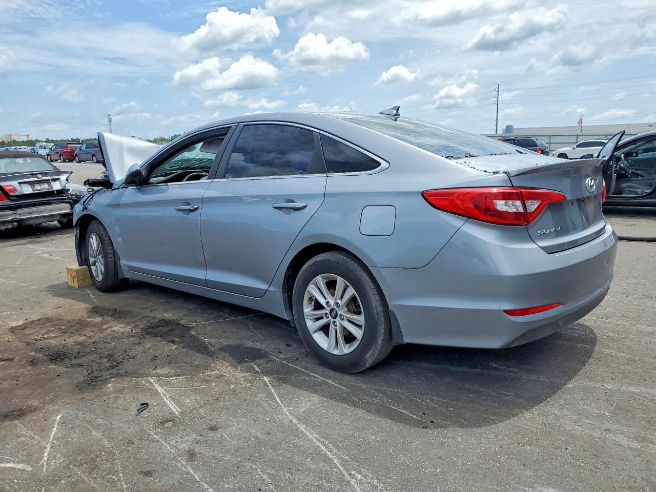 2015 Hyundai Sonata Se Silver vin: 5NPE24AF8FH150010