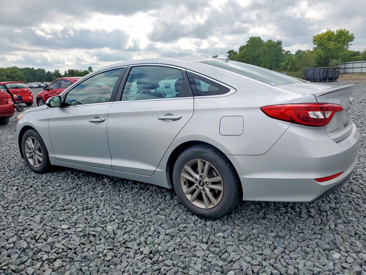 2015 Hyundai Sonata Se Silver vin: 5NPE24AF8FH151058