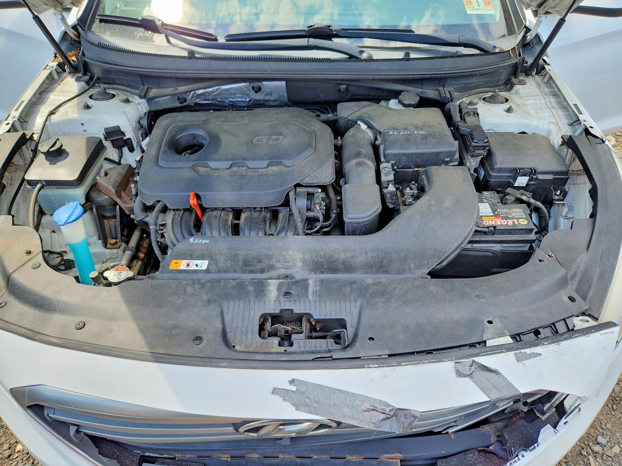 2015 Hyundai Sonata Se Белый vin: 5NPE24AF8FH159208