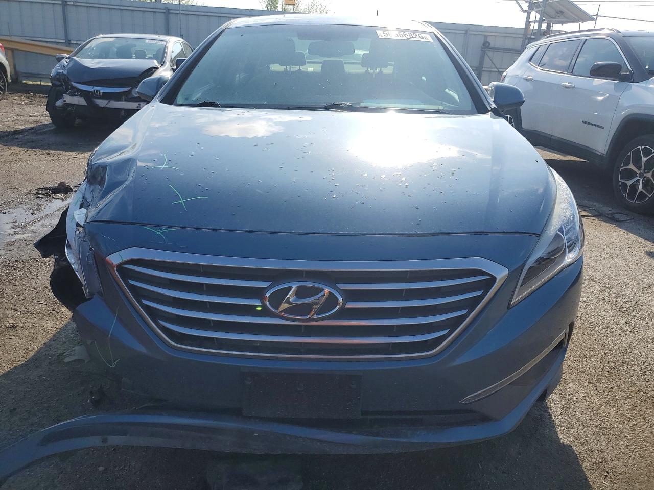 2015 Hyundai Sonata Se Blue vin: 5NPE24AF8FH160987