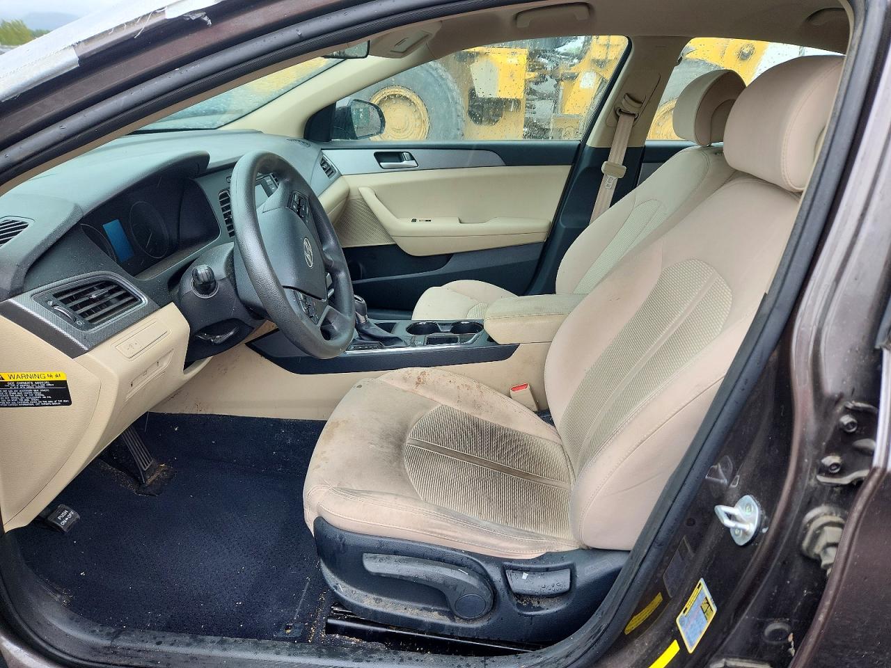 2015 Hyundai Sonata Se Gray vin: 5NPE24AF8FH164795