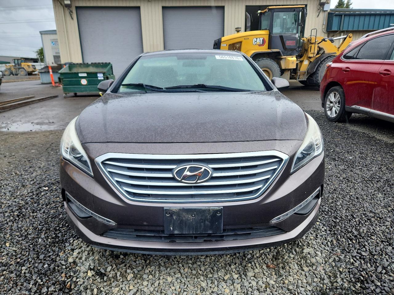 2015 Hyundai Sonata Se Gray vin: 5NPE24AF8FH164795