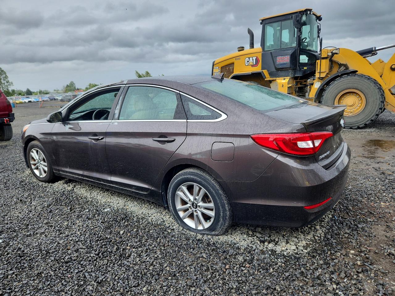 2015 Hyundai Sonata Se Gray vin: 5NPE24AF8FH164795
