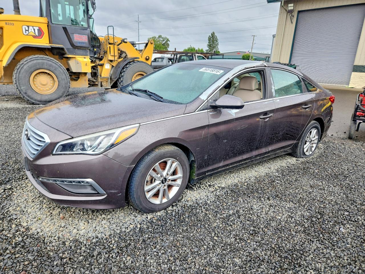 2015 Hyundai Sonata Se Gray vin: 5NPE24AF8FH164795