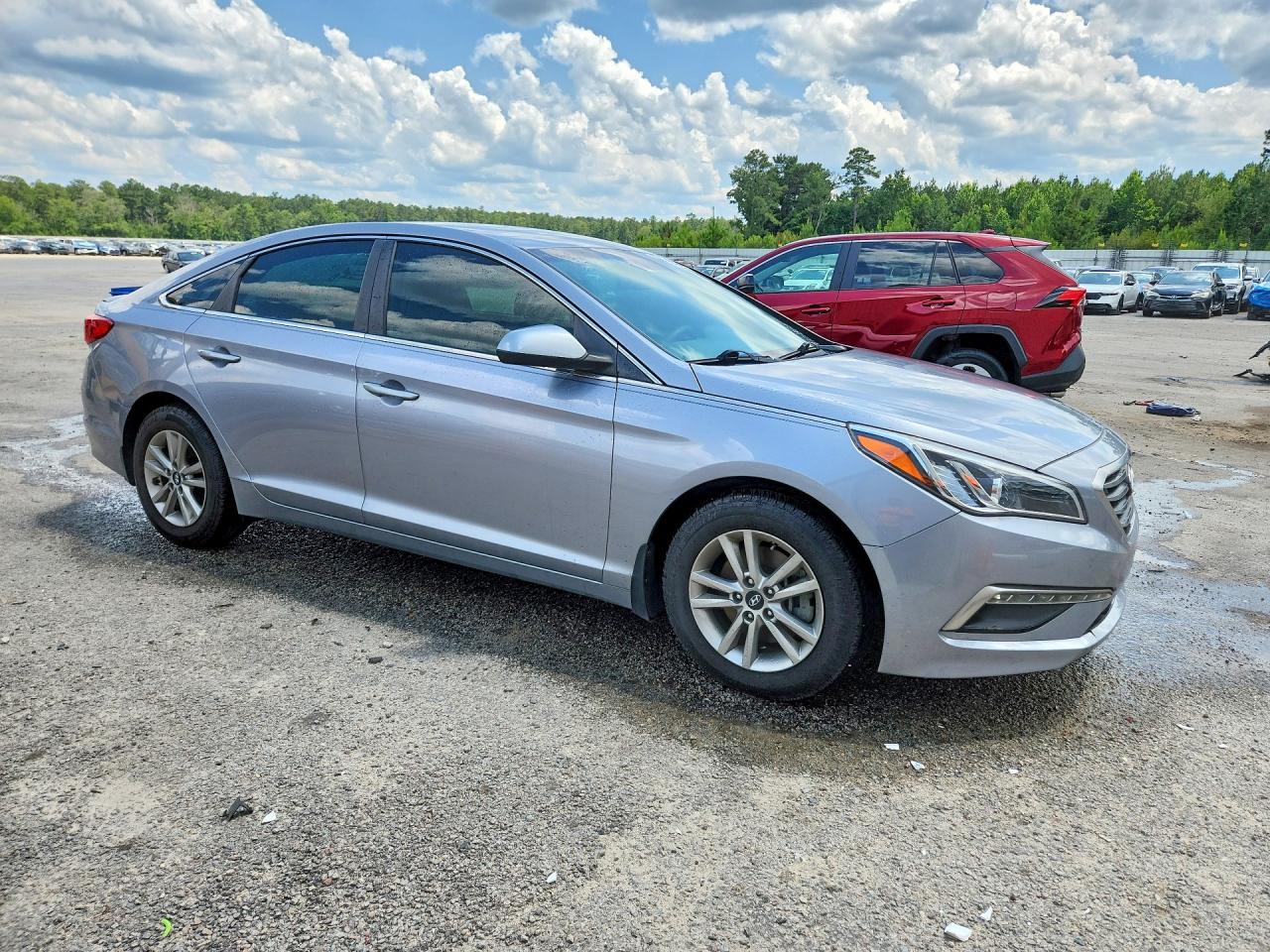 2015 Hyundai Sonata Se Silver vin: 5NPE24AF8FH186943