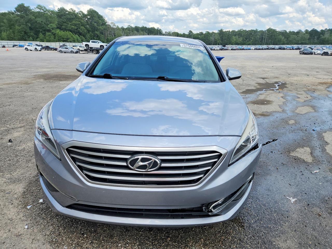 2015 Hyundai Sonata Se Silver vin: 5NPE24AF8FH186943