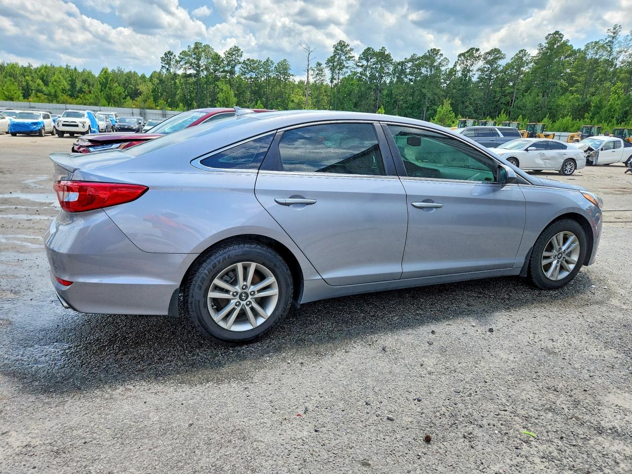 2015 Hyundai Sonata Se Silver vin: 5NPE24AF8FH186943
