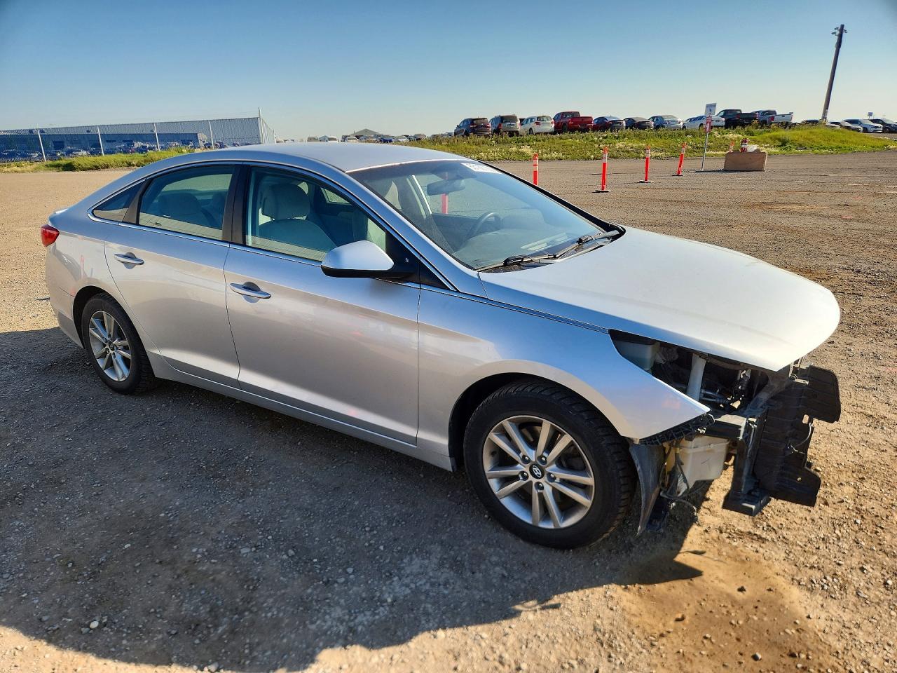 2015 Hyundai Sonata Se Silver vin: 5NPE24AF8FH191043
