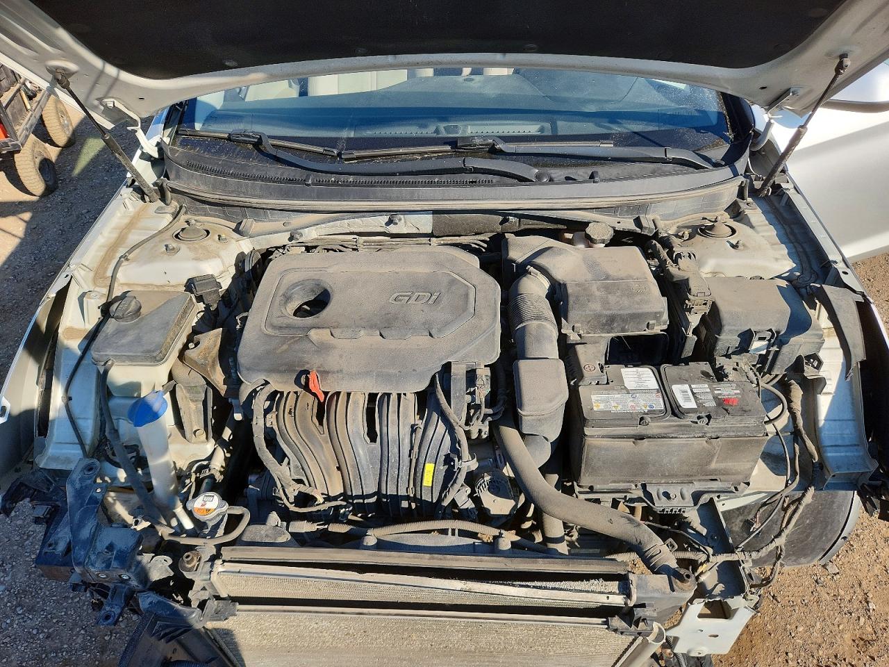 2015 Hyundai Sonata Se Silver vin: 5NPE24AF8FH191043