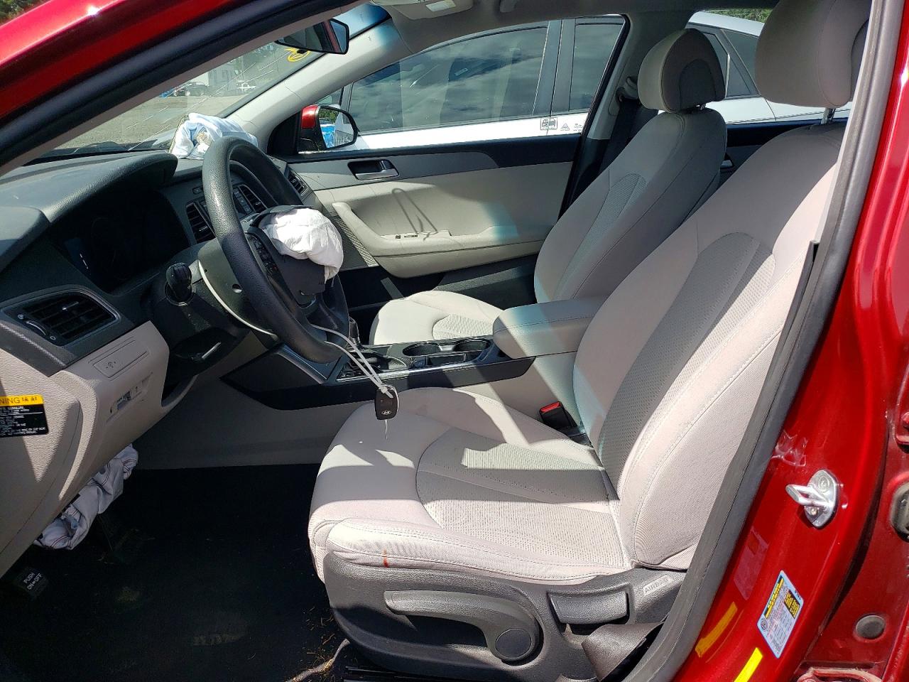 2015 Hyundai Sonata Se Red vin: 5NPE24AF8FH204132