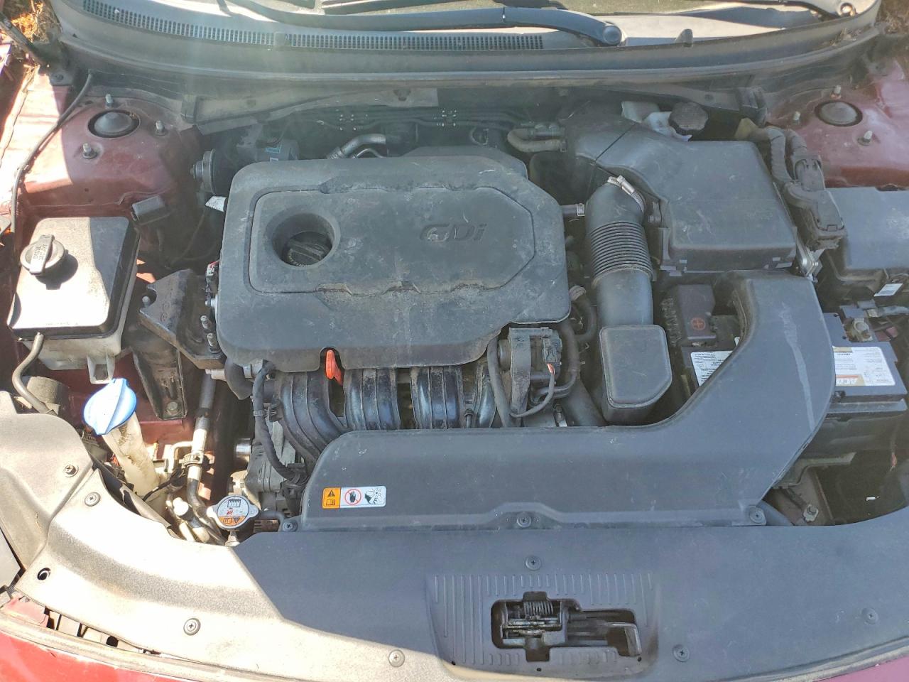 2015 Hyundai Sonata Se Red vin: 5NPE24AF8FH204132