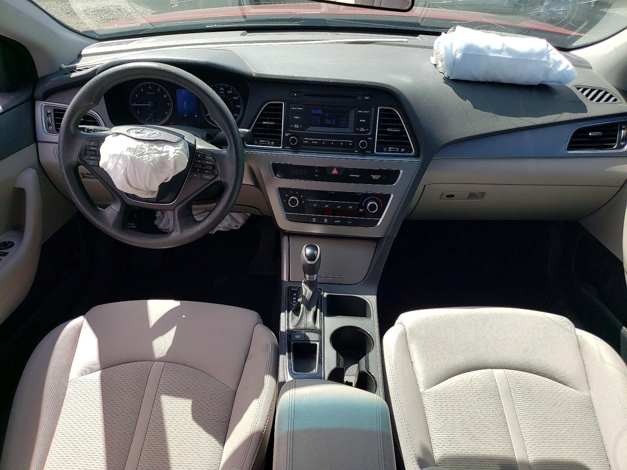 2015 Hyundai Sonata Se Red vin: 5NPE24AF8FH204132