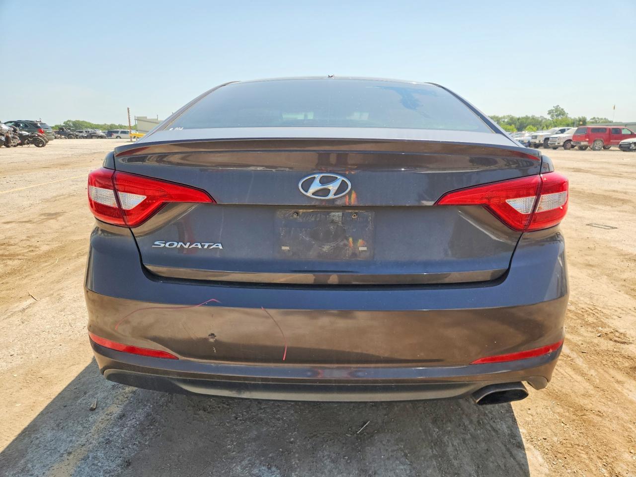 2015 Hyundai Sonata Se Черный vin: 5NPE24AF8FH207497