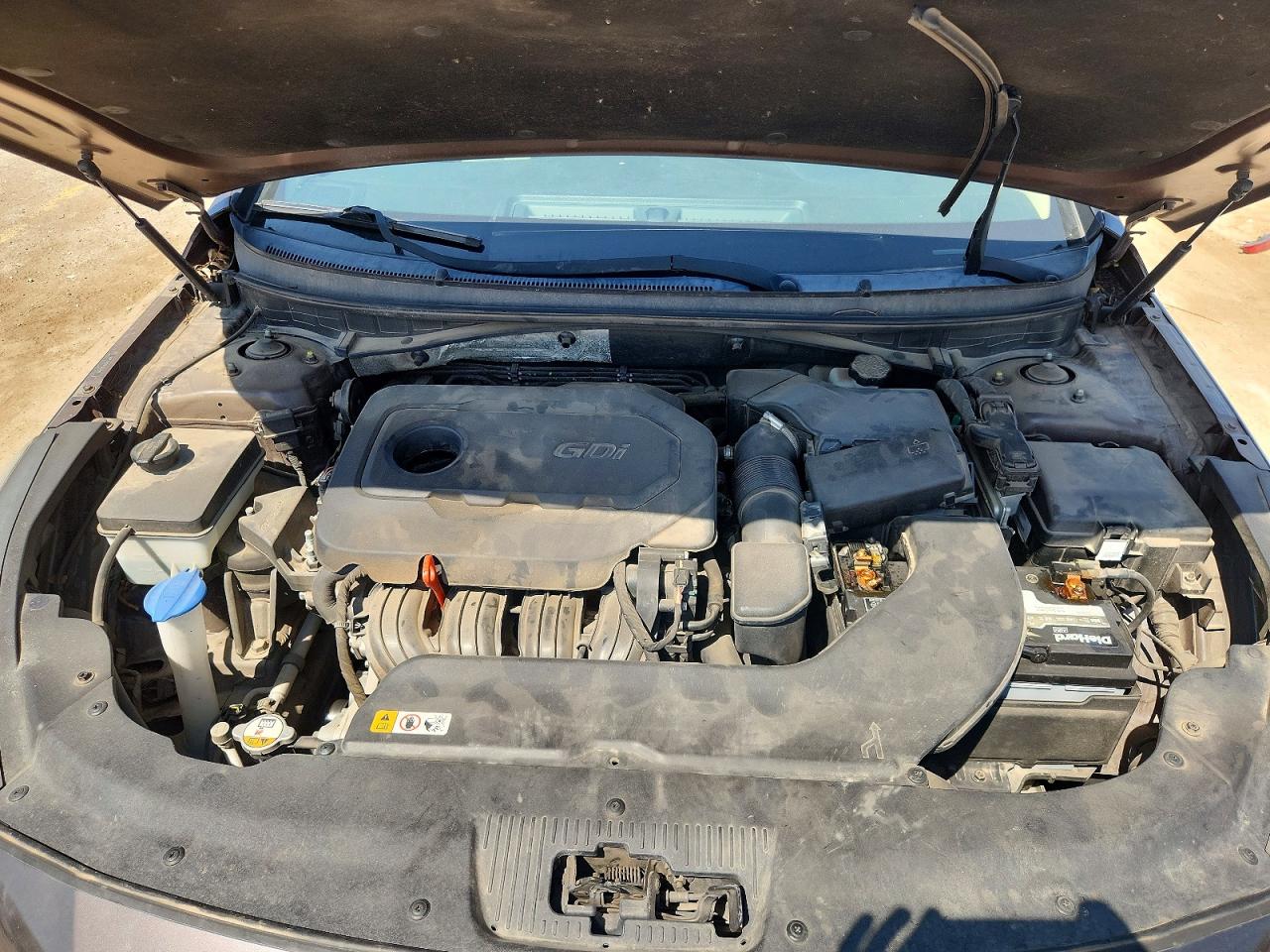 2015 Hyundai Sonata Se Черный vin: 5NPE24AF8FH207497