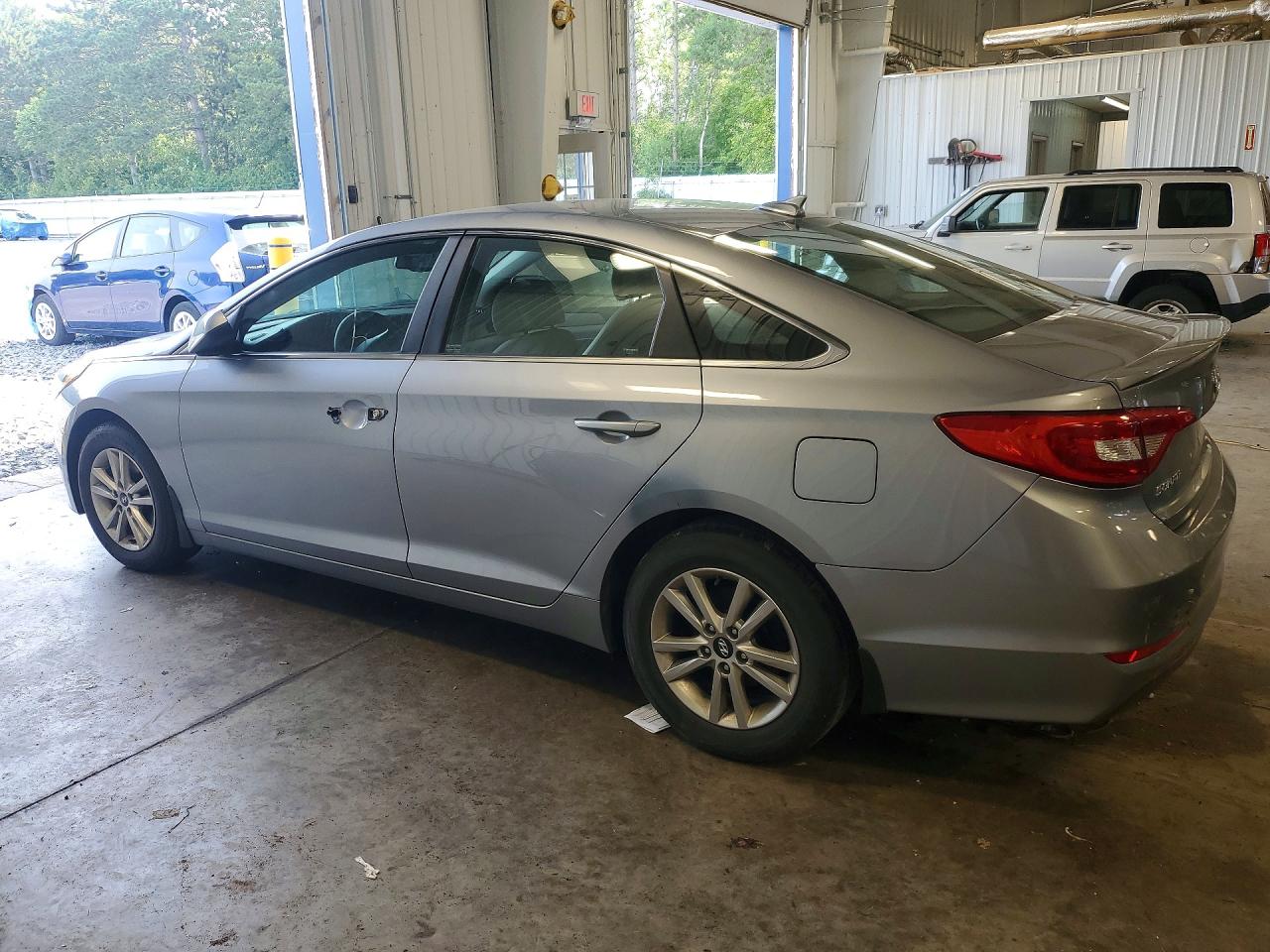 2015 Hyundai Sonata Se Silver vin: 5NPE24AF8FH210206