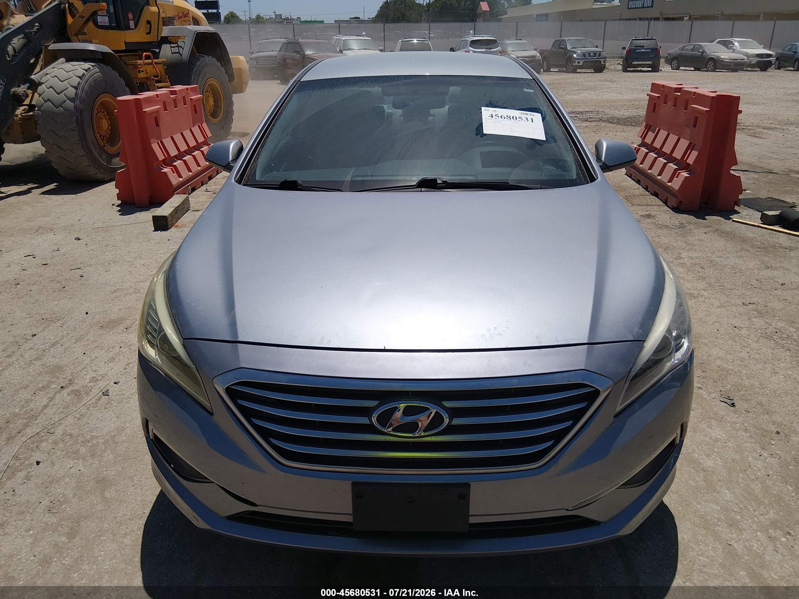 2015 Hyundai Sonata Se Silver vin: 5NPE24AF8FH214532