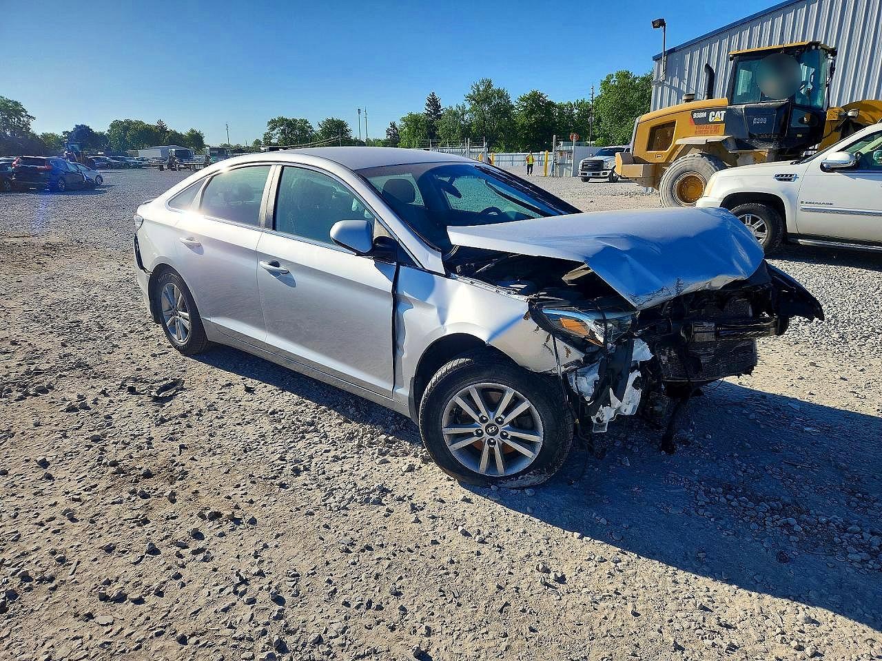 2015 Hyundai Sonata Se Silver vin: 5NPE24AF8FH218760