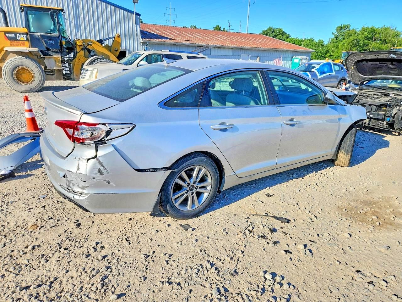 2015 Hyundai Sonata Se Silver vin: 5NPE24AF8FH218760