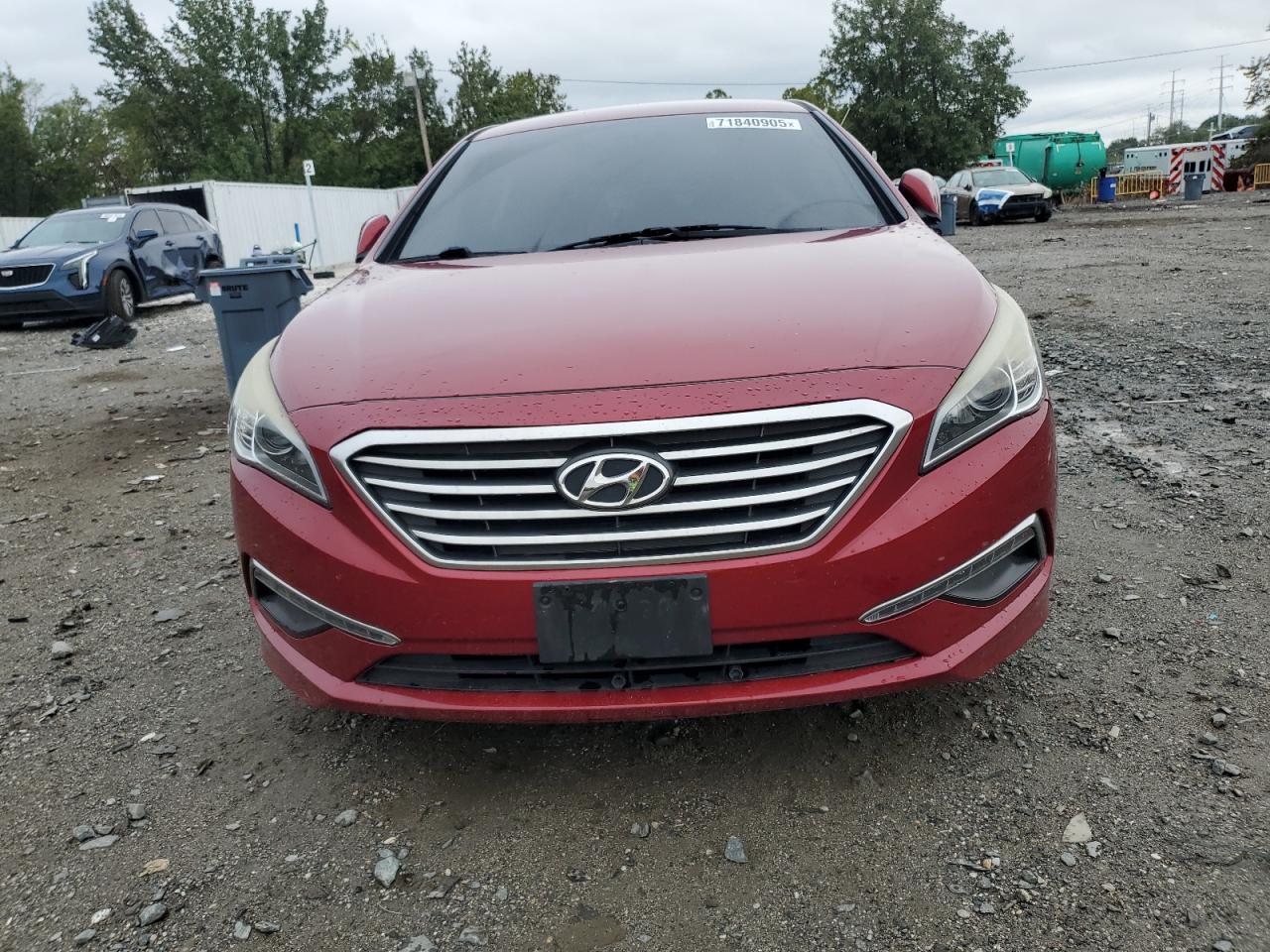 2015 Hyundai Sonata Se Red vin: 5NPE24AF8FH221660