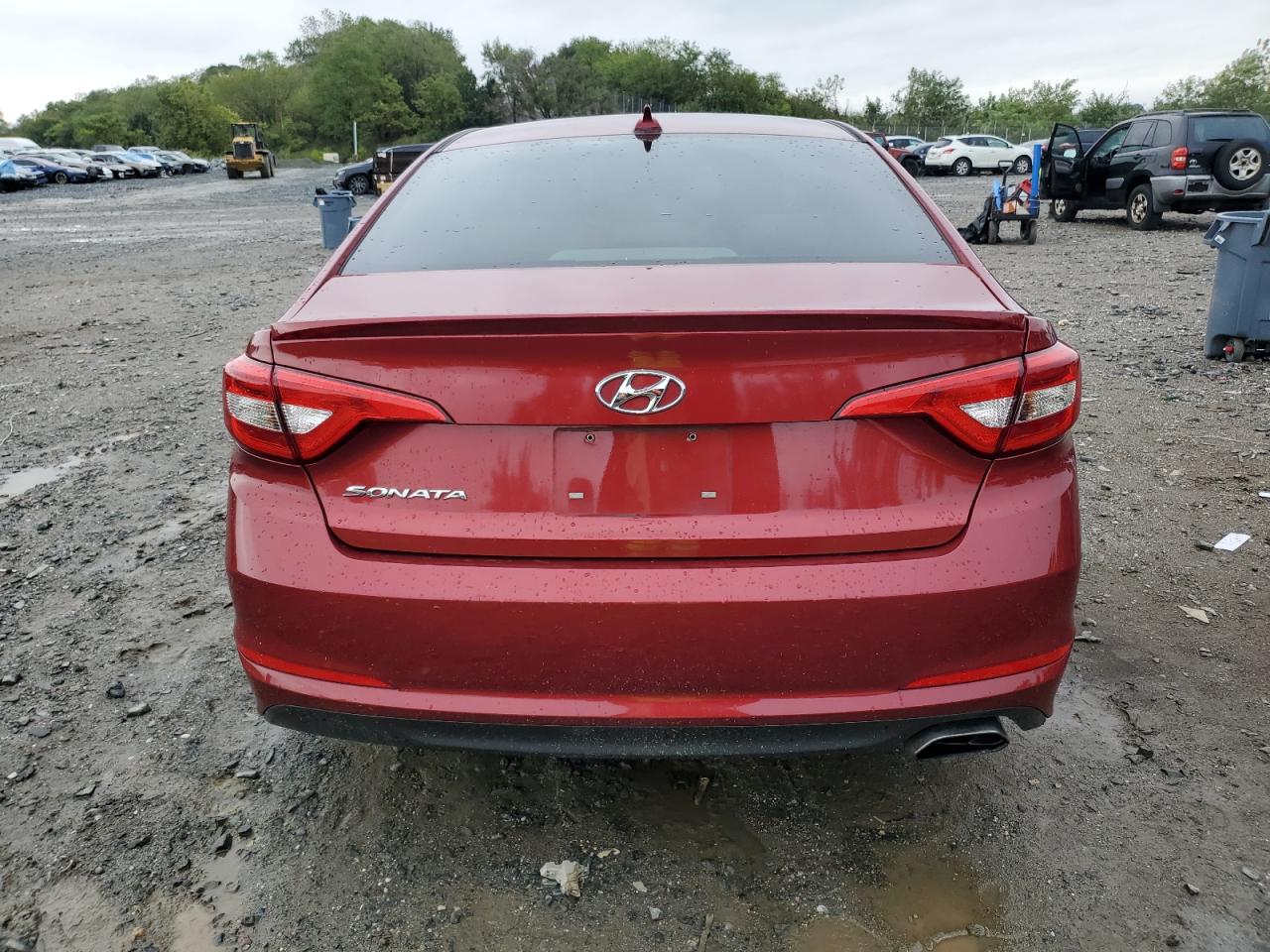2015 Hyundai Sonata Se Red vin: 5NPE24AF8FH221660