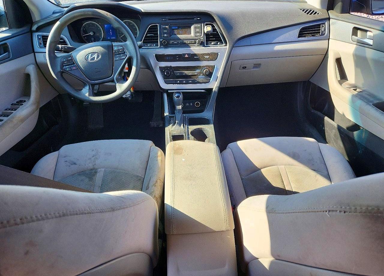 2015 Hyundai Sonata Se Black vin: 5NPE24AF8FH225837